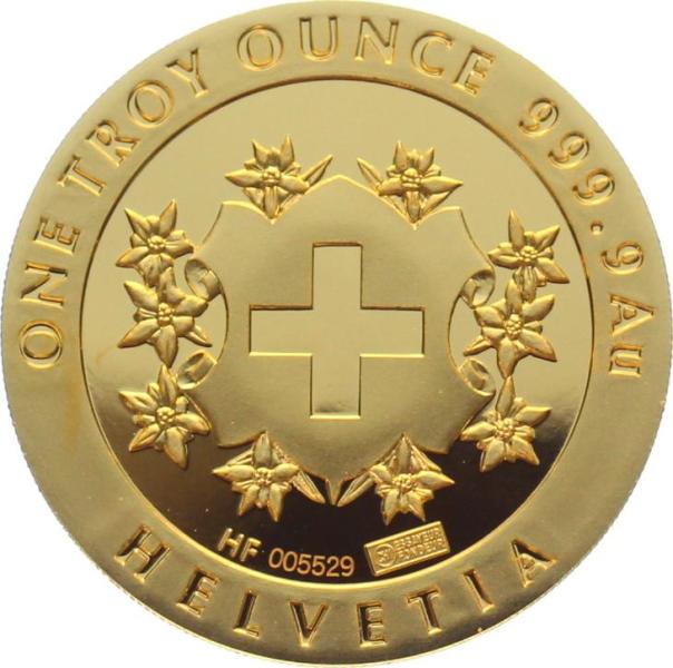 Schweiz 1 Unze 2014 Gold Wilhelm Tell - 1 Unze Feingold